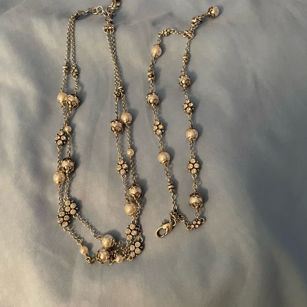 3 for $15 - 2 necklaces in Silver tone.